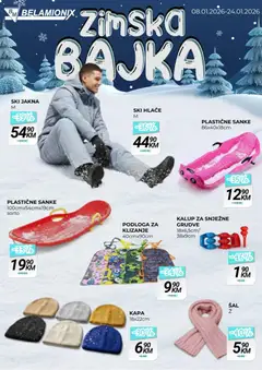 Pregled letka Katalog trgovine Belamionix vrijedi od 2026.01.08