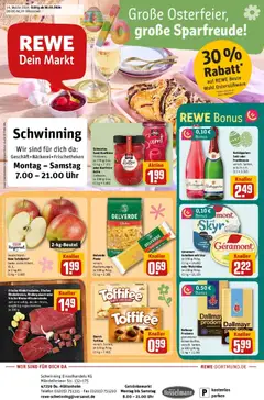 Vorschau von dem Prospekt des Geschäftes Rewe, gültig ab dem 30.03.2026