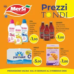Anteprima dell'opuscolo Attuale volantino dal negozio MerSi Supermercati valido da 21/01/2026