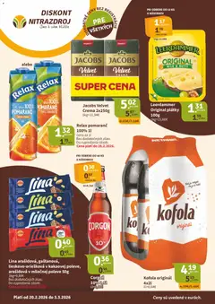 Náhľad Nitrazdroj letáku platného od 20.02.2026