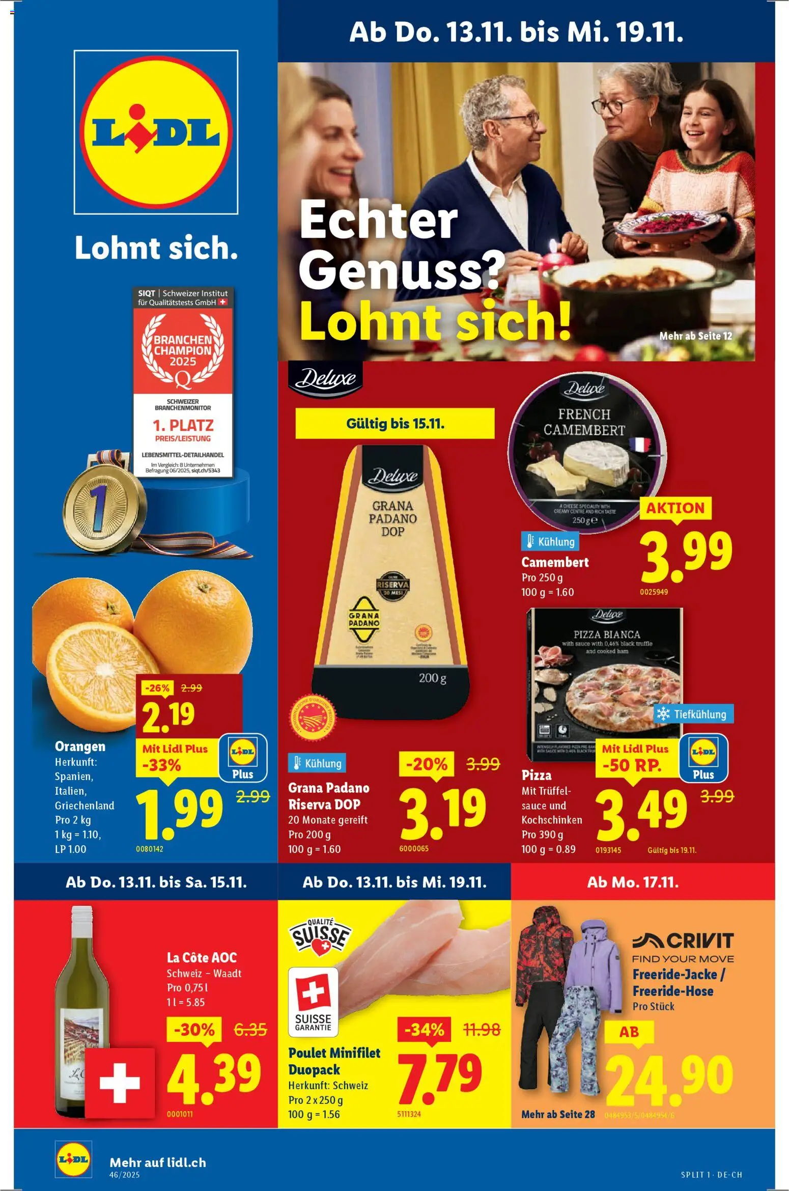 Vorschau des Merkblatts Black Friday vom Shop Lidl gültig von 13.11.2025 bis 19.11.2025