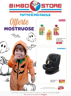 Anteprima dell'opuscolo Volantino Foggia dal negozio Bimbo store valido da 22/10/2025
