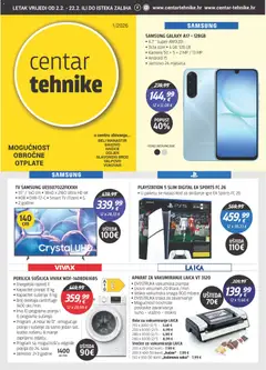 Pregled letka Katalog trgovine Centar Tehnike vrijedi od 02.02.2026