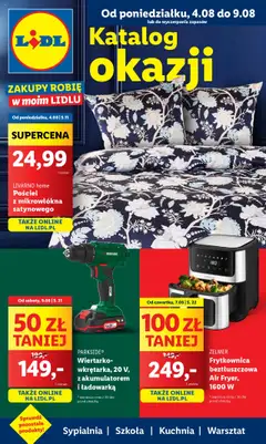 Pogląd gazetki "Katalog" ze sklepu Lidl ważnej od 04.08.2025
