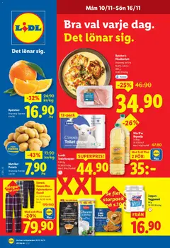 Förhandsgranska reklamblad Aktuella reklamblad Lidl från butik Lidl gäller från 10/11/2025