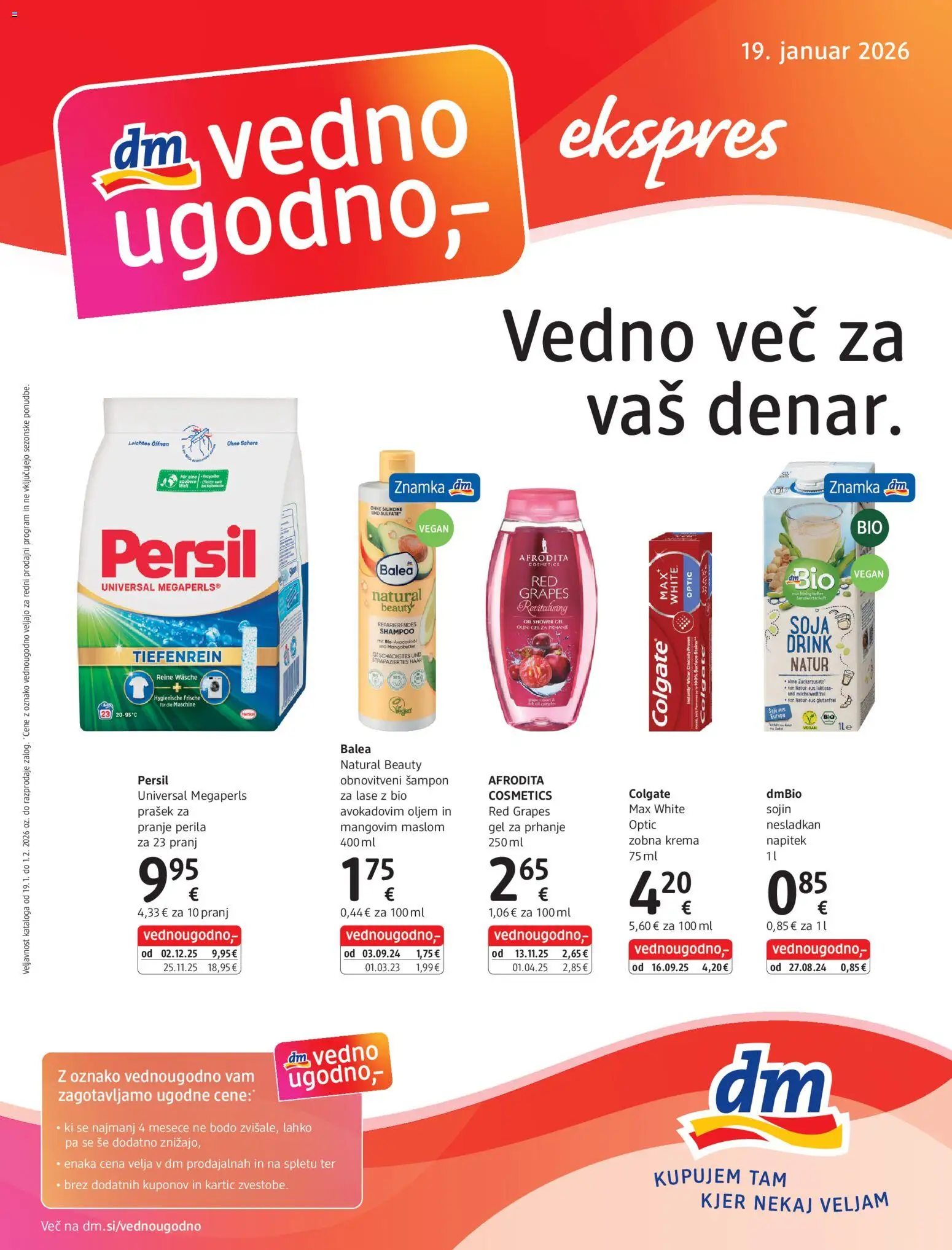 Predogled kataloga iz trgovine DM Drogerie Markt veljaven od 19.01.2026