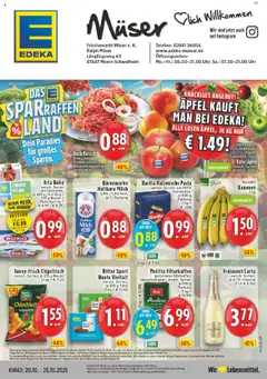 Vorschau von dem Prospekt des Geschäftes Edeka, gültig ab dem 19.10.2025
