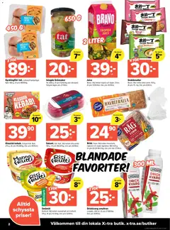 Förhandsgranska reklamblad Aktuella reklamblad Coop X:-TRA från butik Coop X:-TRA gäller från 03/11/2025 | Sida : 2