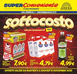 Anteprima dell'opuscolo Volantino Misterbianco dal negozio SuperConveniente valido da 04/11/2025