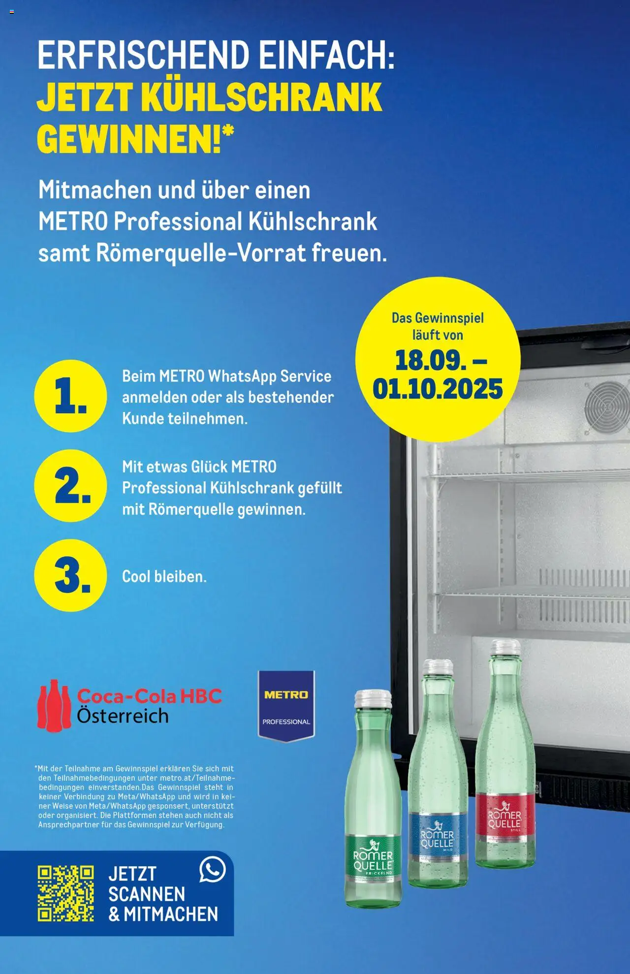  Metro WhatsApp Gewinnspiel ab (18.09.2025 - 01.10.2025) - Seite 1