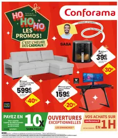 Prévisualisation de Catalogue ho ho ho du magasin Conforama formulaire valide 02/12/2025