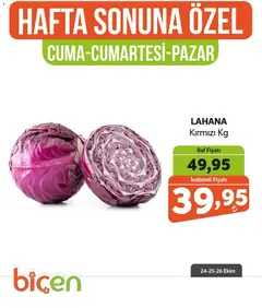 Biçen Market Hafta Sonuna Özel 24.10.2025 - Broşürünün önizlemesi