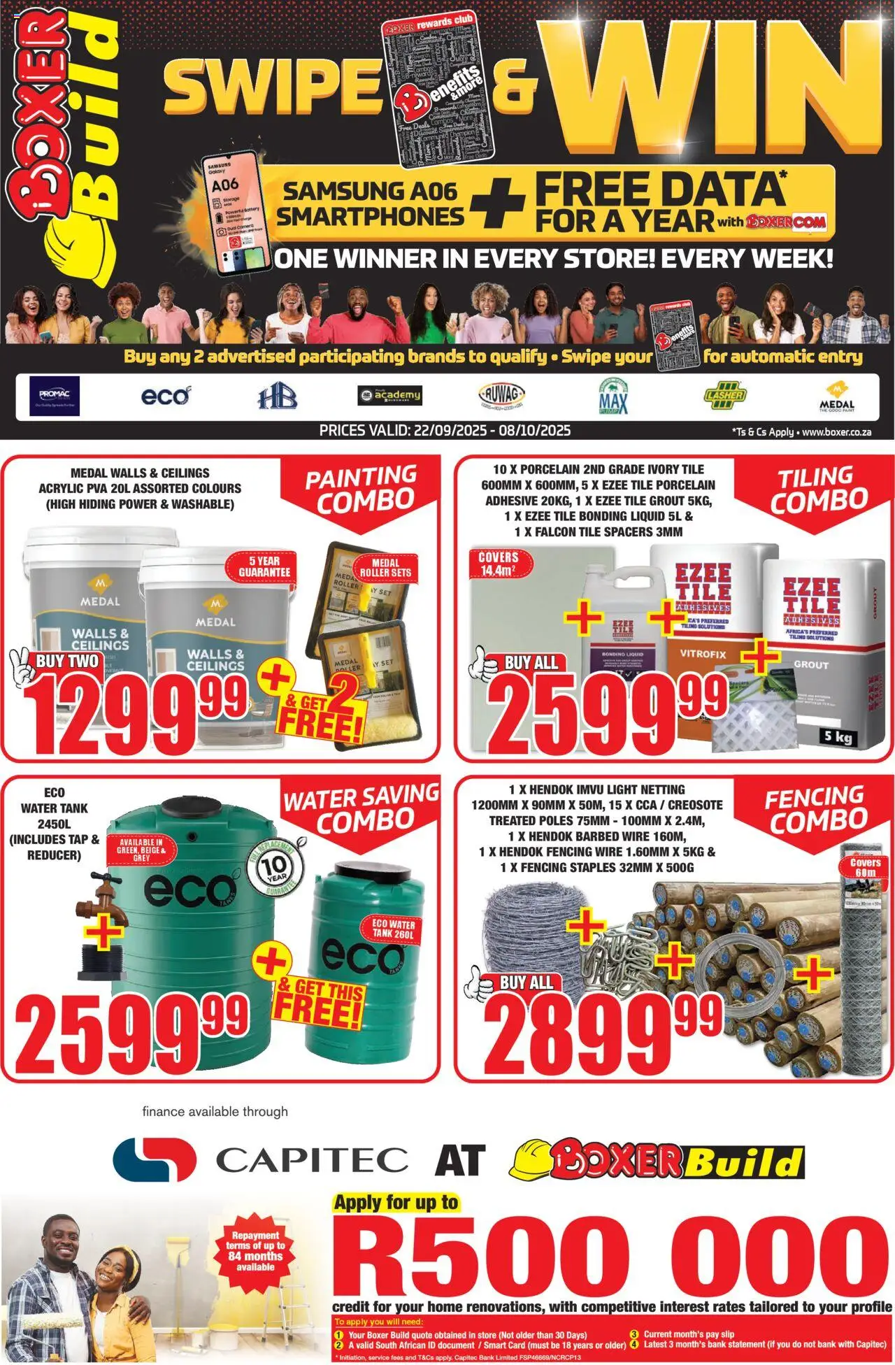 Boxer Eastern Cape - Build from 22/09 - 08/10/2025 > Promotions