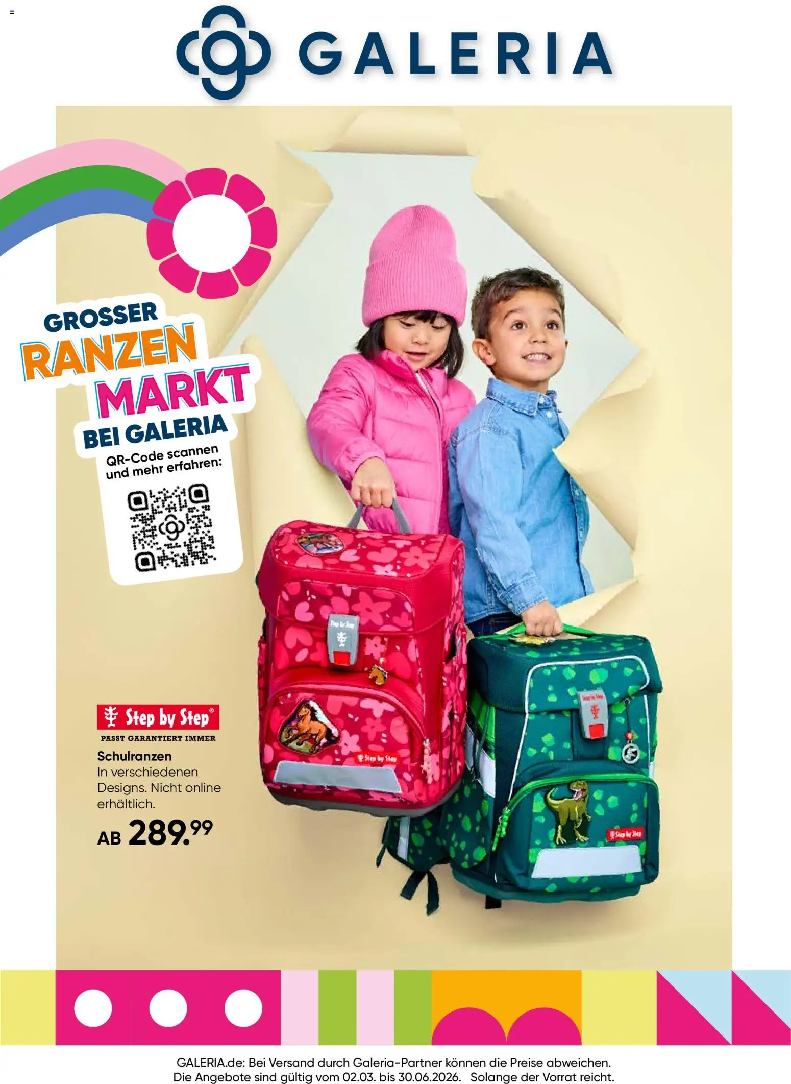 Vorschau von dem Prospekt des Geschäftes Galeria Karstadt Kaufhof, gültig ab dem 02.03.2026