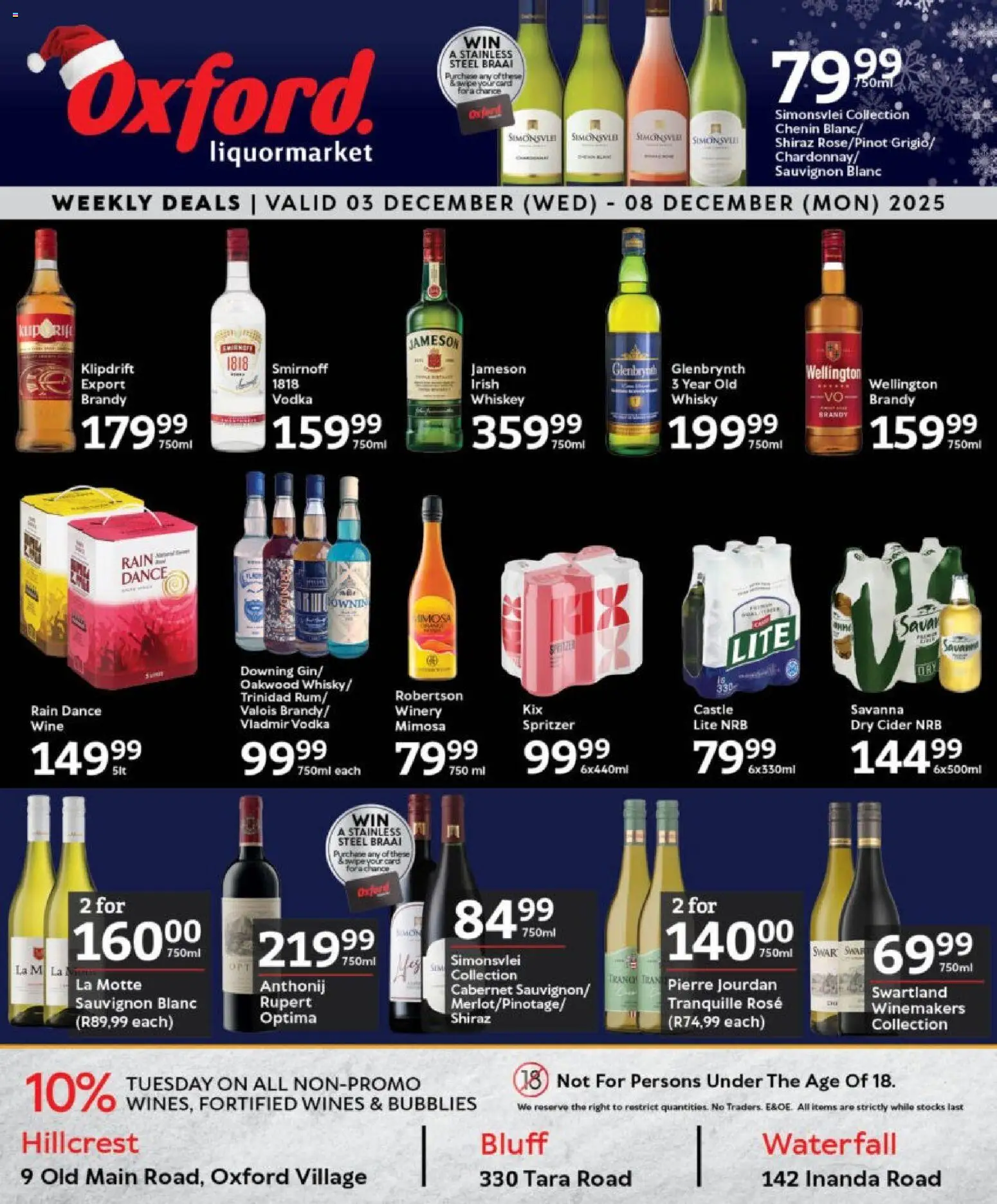 Preview of Oxford Freshmarket flyer valid from 03/12/2025