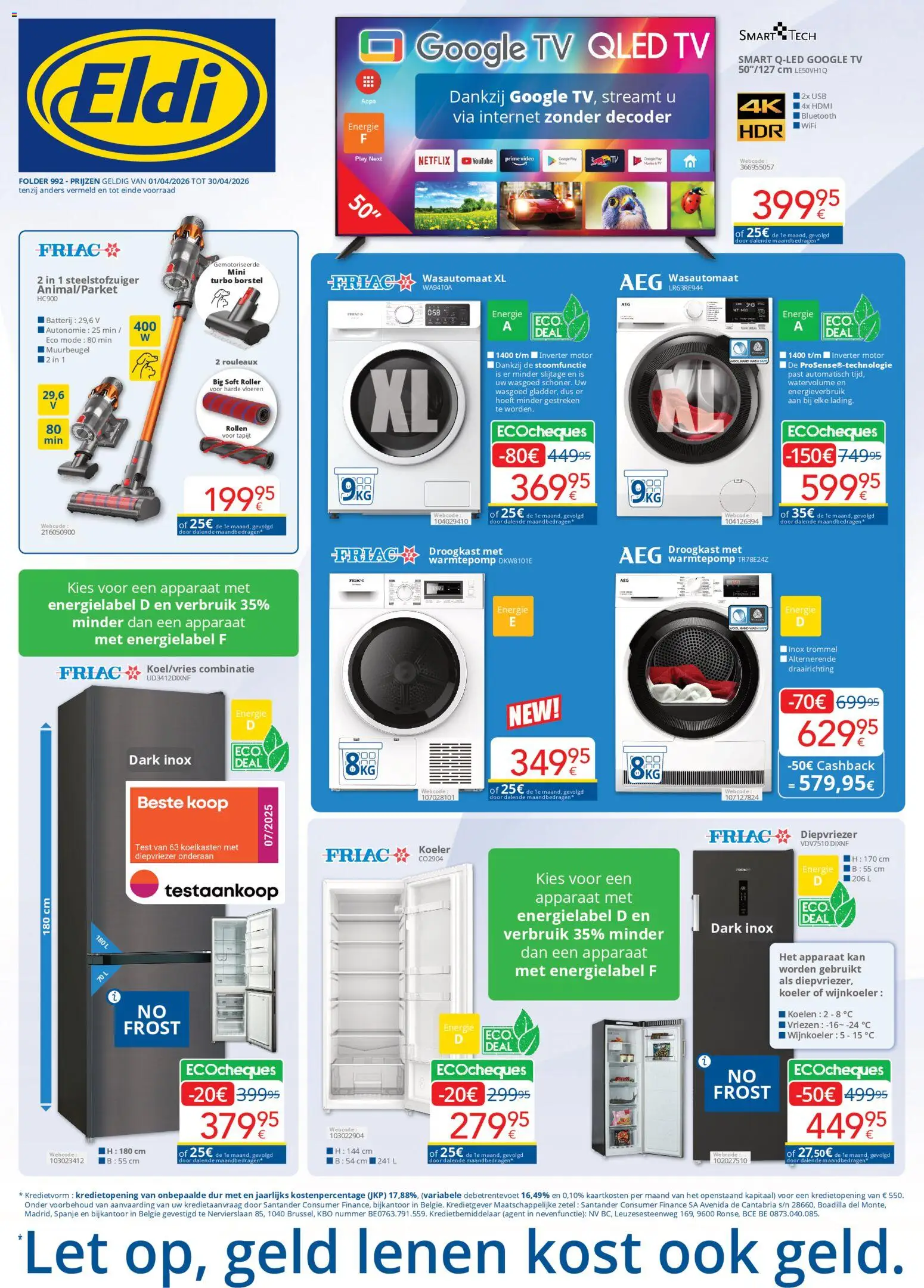 Voorbeeld van Eldi Folder van winkel Eldi geldig vanaf 01/04/2026
