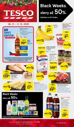 Náhled nabídky: Tesco Black Friday platný od 26.11.2025