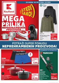 Pregled letka Katalog Parkside trgovine Kaufland vrijedi od 10.09.2025