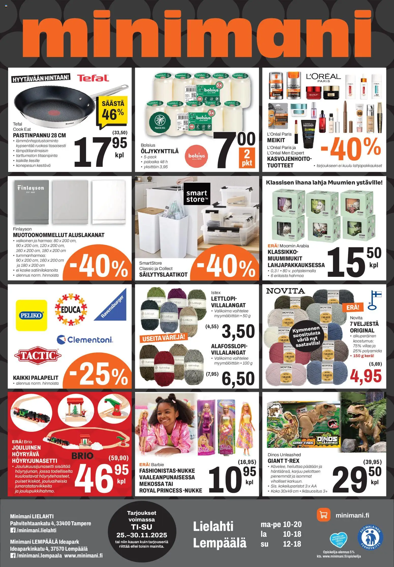Kaupan Minimani Tarjoukset - Lempäälä / Tampere esikatselu, voimassa 25/11/2025