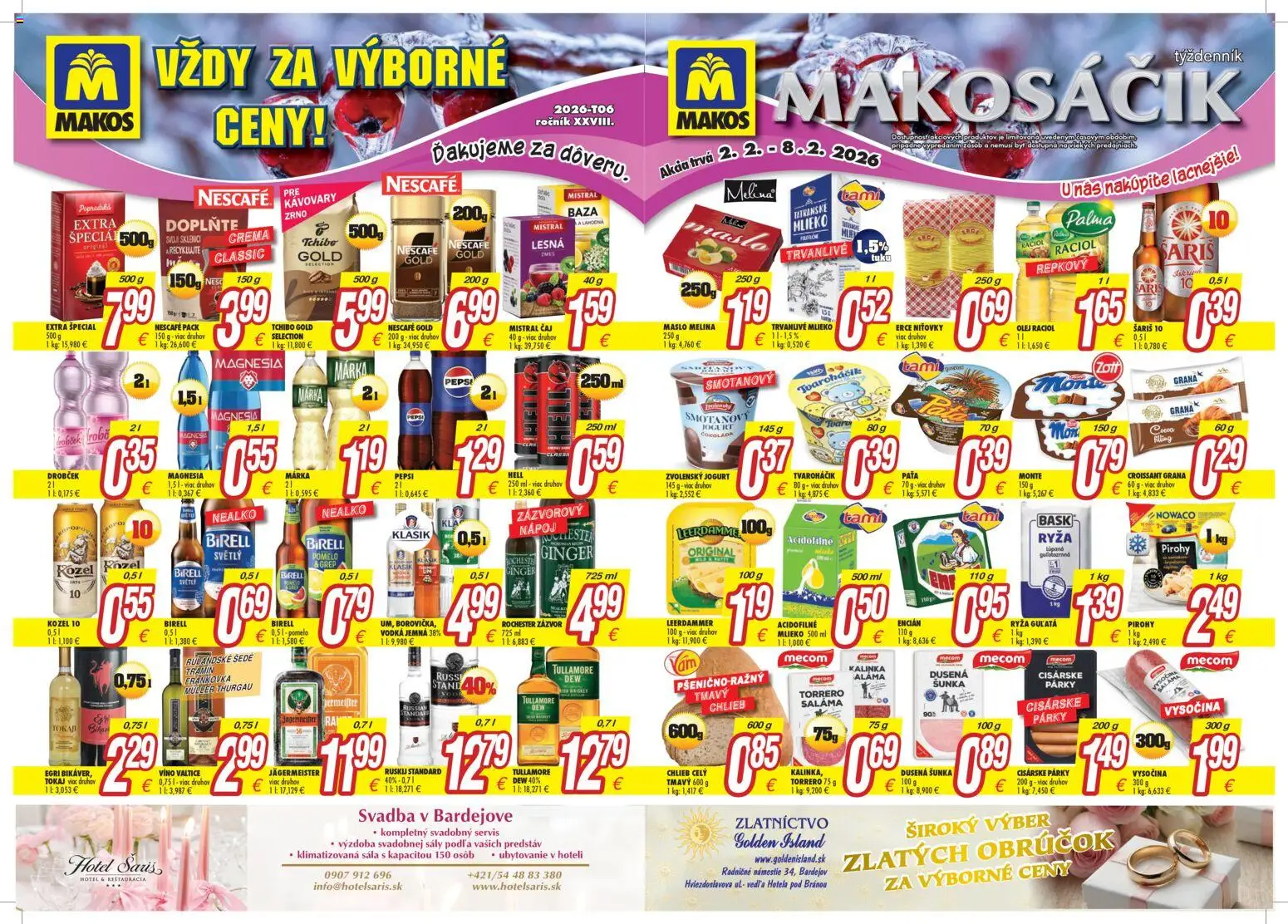 Náhľad Makos letáku platného od 02.02.2026