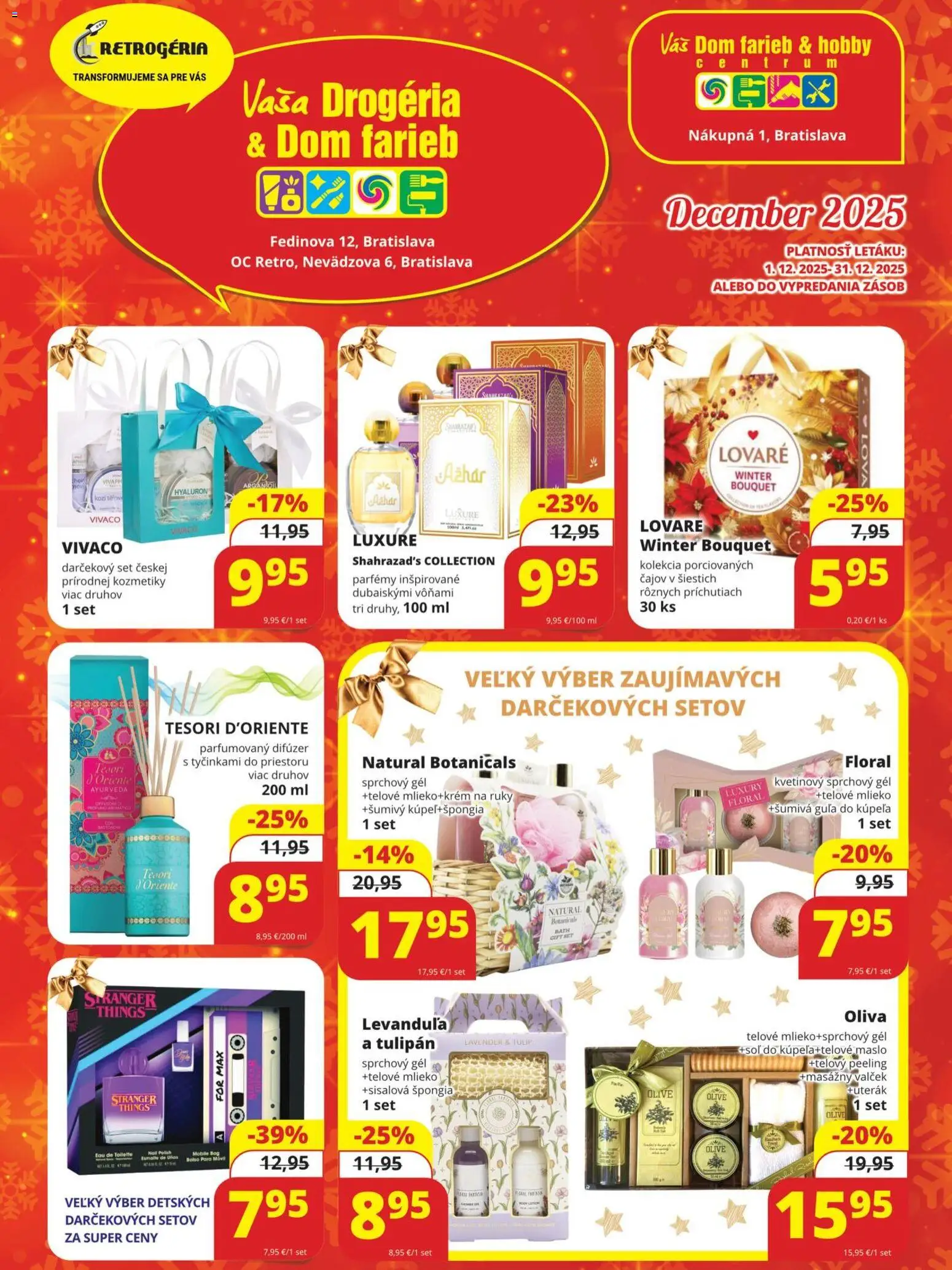 Náhľad Retrogéria letáku platného od 01.12.2025