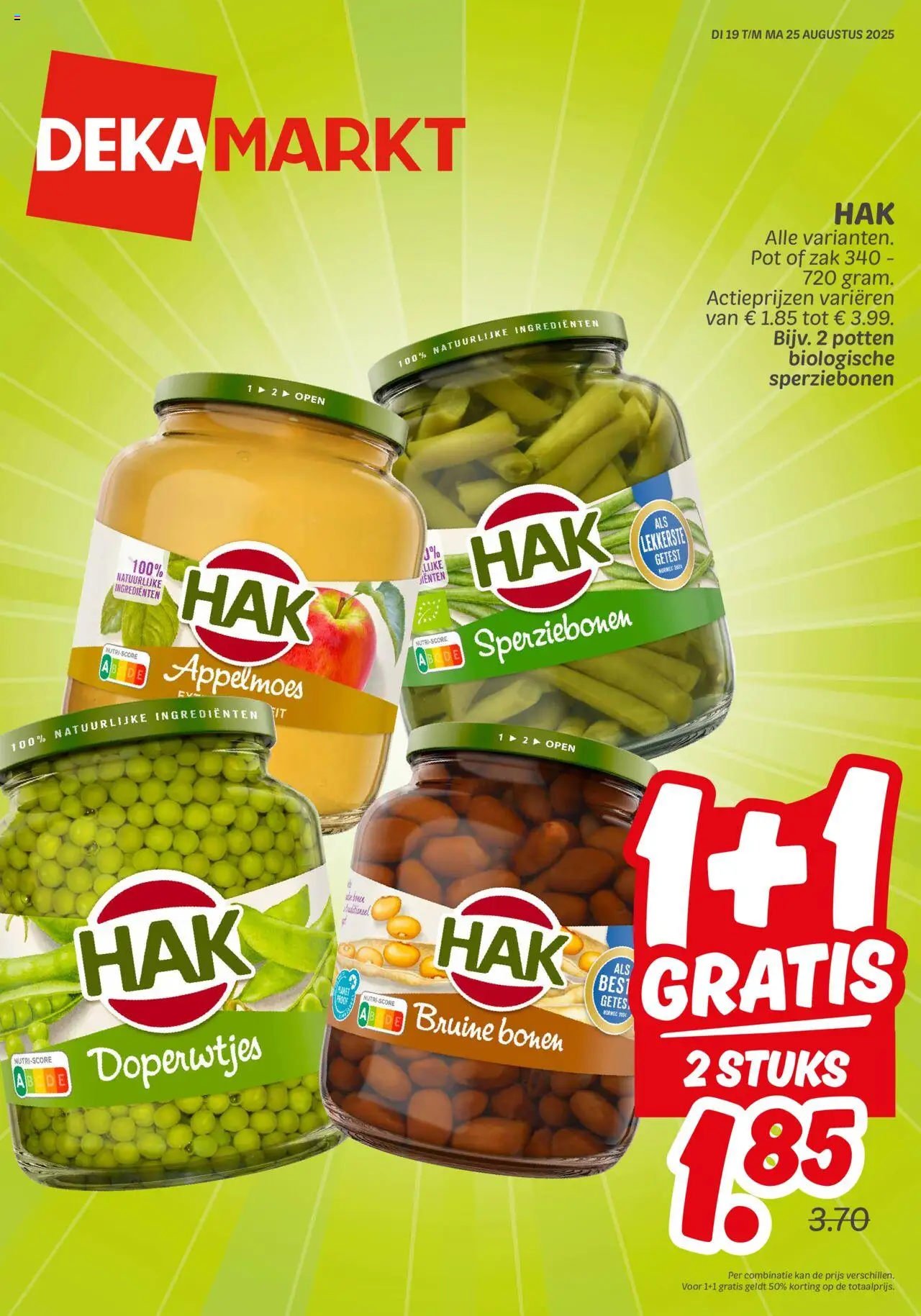 Dekamarkt shop Folder geldig vanaf 19-08-2025 - Paginanummer 1