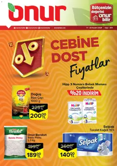 Onur Market Katalog -Trakya 11.11.2025 - Broşürünün önizlemesi
