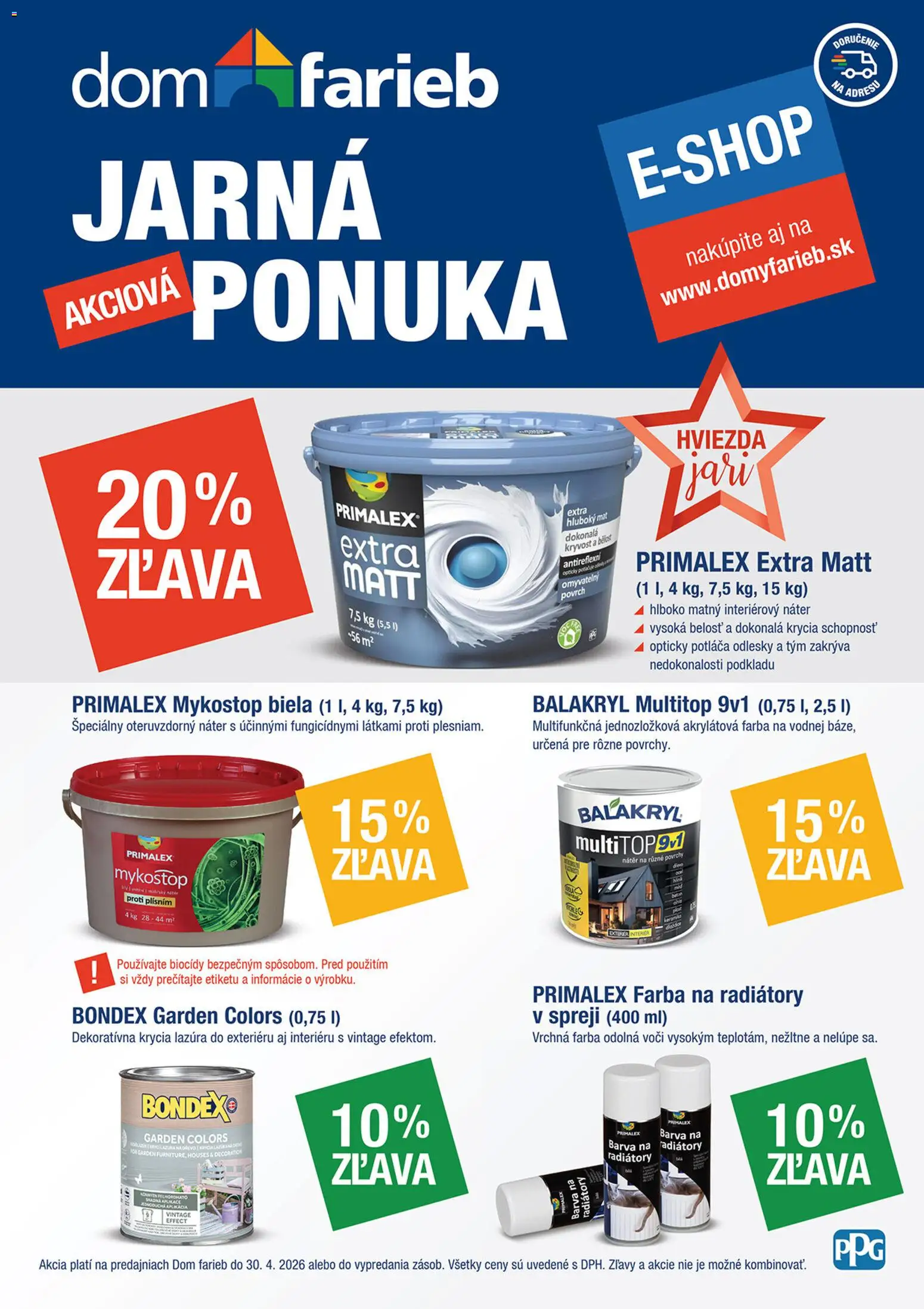 Náhľad Dom farieb letáku platného od 03.03.2026