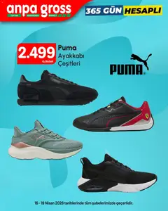 Anpa Gross Anpa Gross İndirim Puma 16.04.2026 - Broşürünün önizlemesi