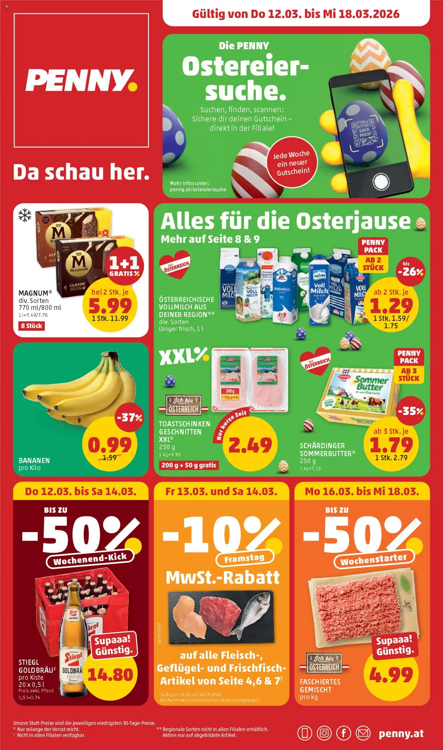 Vorschau der Angebote: Penny Markt Penny Markt - Flugblatt gültig ab 12.03.2026