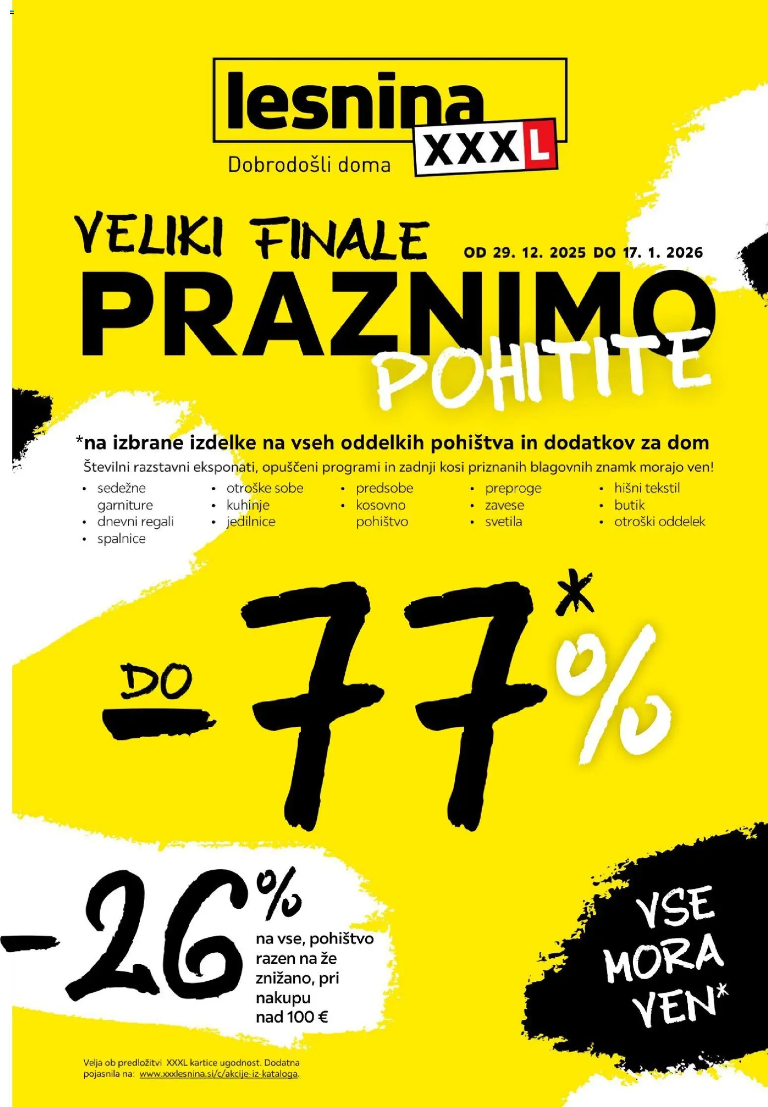 Predogled kataloga iz trgovine XXXL Lesnina veljaven od 29.12.2025