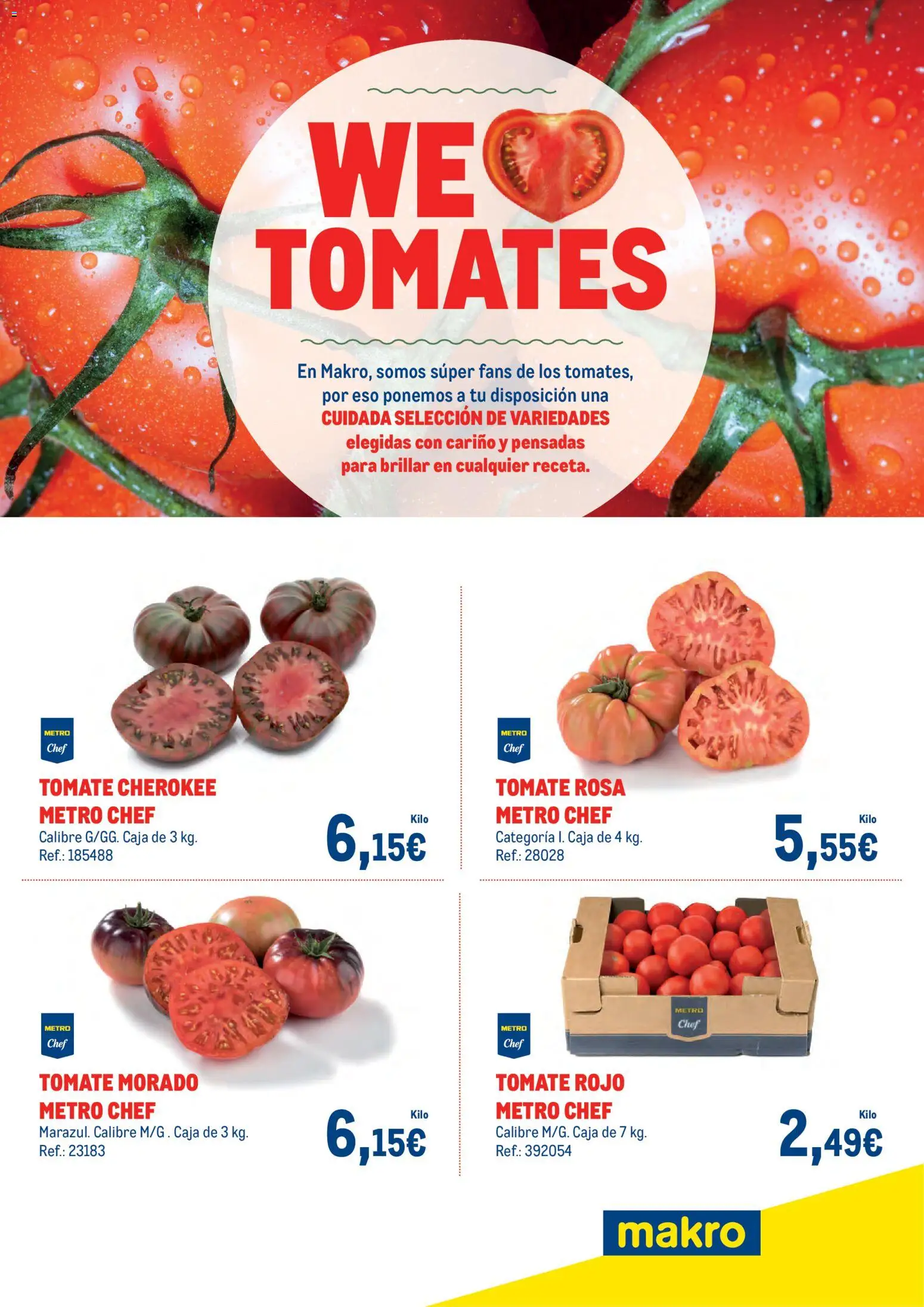 Makro Especial Tomates Canarias > 27/10 - 09/11/2025 > Ofertas