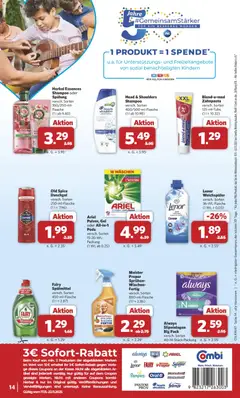 Vorschau von dem Prospekt des Geschäftes Combi, gültig ab dem 17.11.2025 | Seite: 14