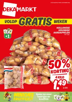 Voorbeeld van Folder van winkel Dekamarkt geldig vanaf 26-08-2025