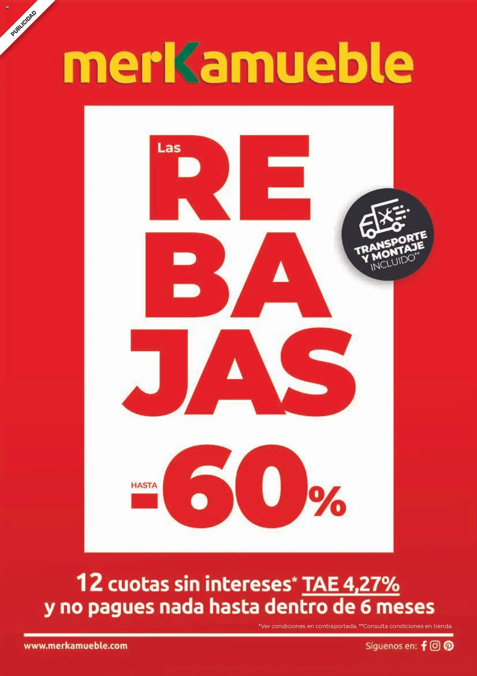 Vista previa del folleto de la tienda Merkamueble válido desde el 21/01/2026 