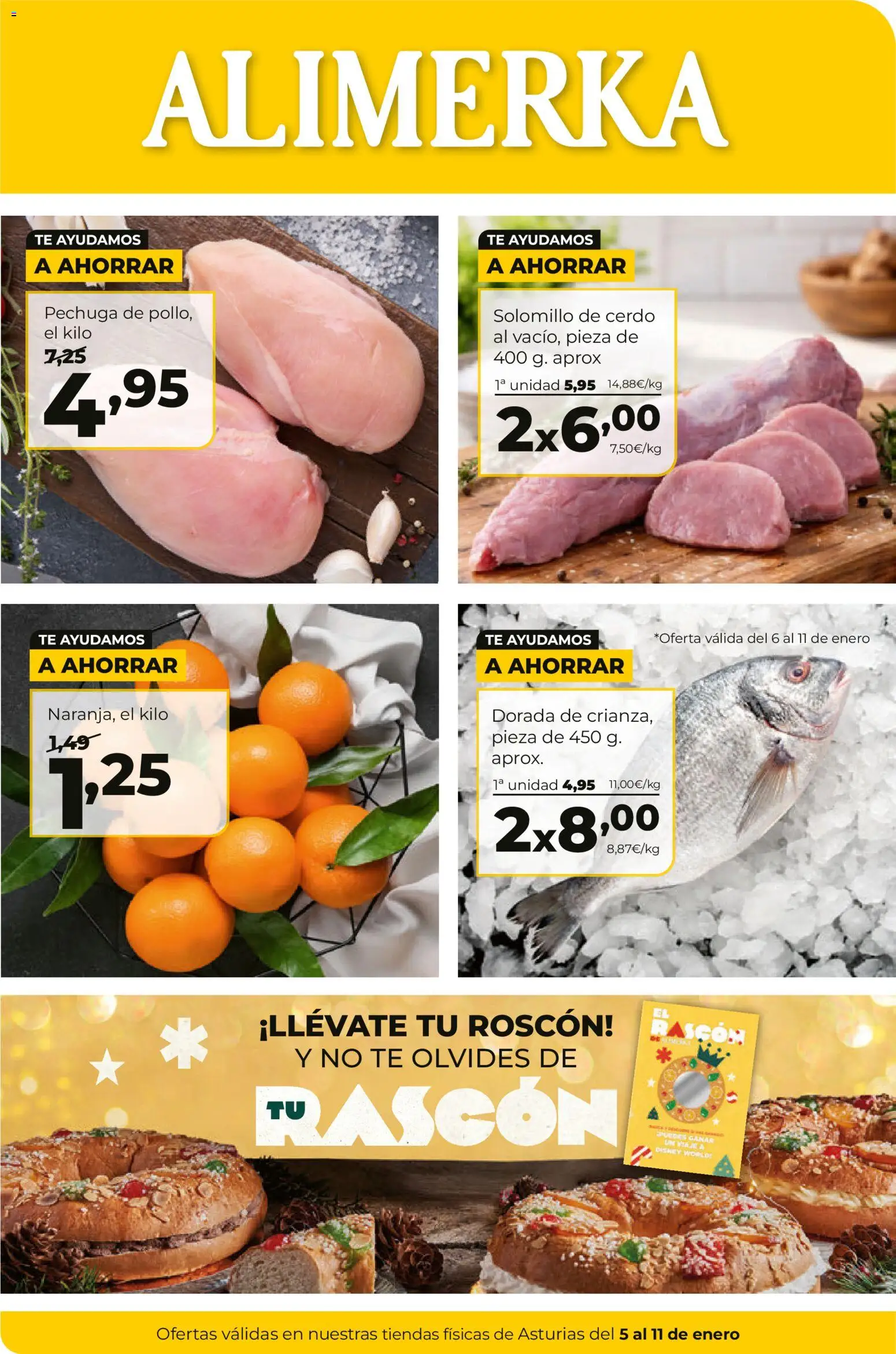 Vista previa del folleto de la tienda Alimerka válido desde el 05/01/2026 