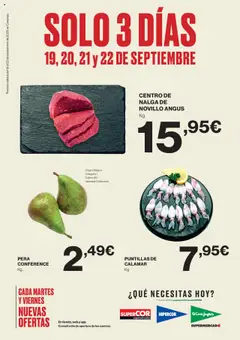 Vista previa del folleto de la tienda Supercor válido desde el 19/09/2025 