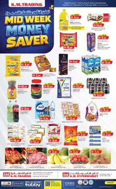 Preview of the catalogue Mid week money saver of store KM Trading valid from 2 Feb, 2026
