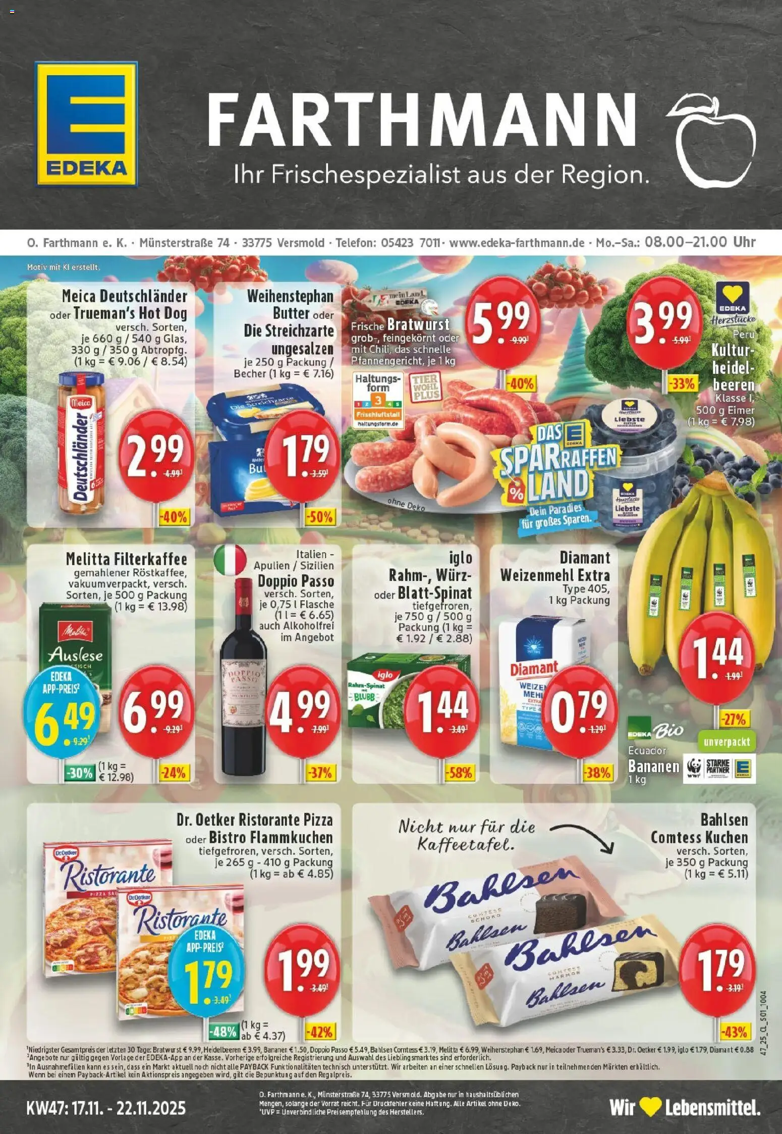 Vorschau von dem Prospekt des Geschäftes Edeka, gültig ab dem 17.11.2025