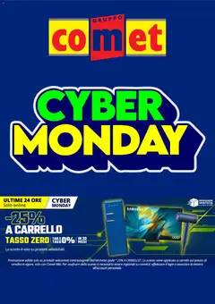 Anteprima dell'opuscolo Volantino Cyber Monday dal negozio Comet valido da 01/12/2025