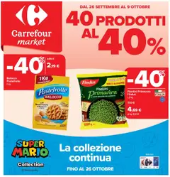 Anteprima dell'opuscolo Volantino Market - Giaveno dal negozio Carrefour valido da 26/09/2025