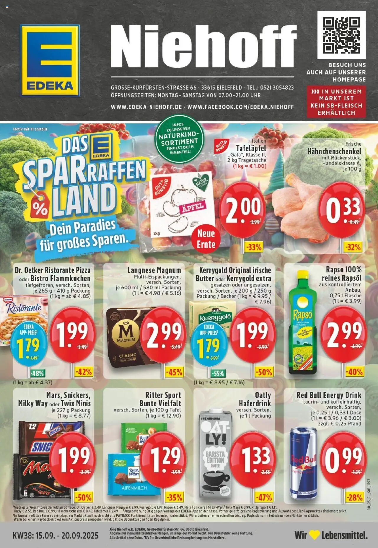 EDEKA Prospekt ab 14.09.2025 - Prospekt Bielefeld Online