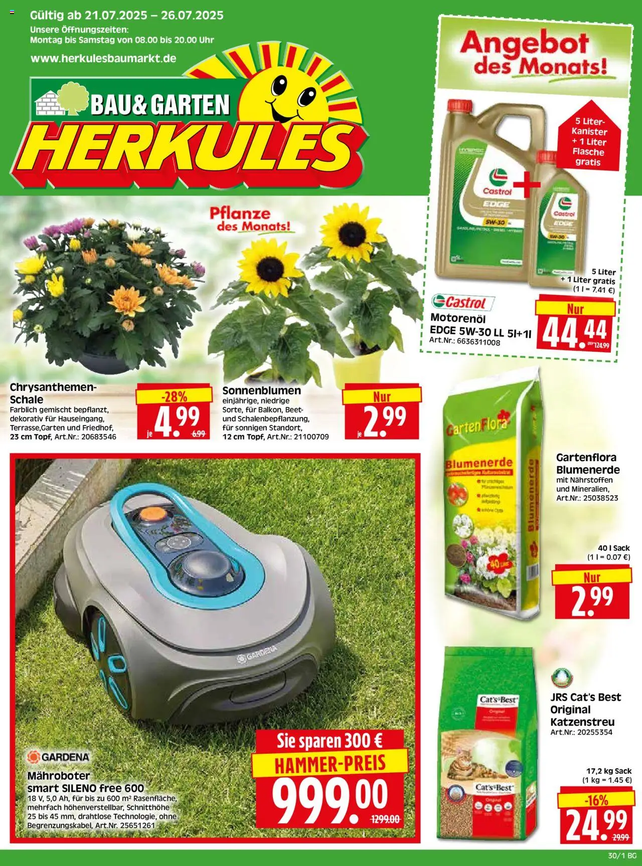 HERKULES Bau & Garten (vom 21.07.2025 - 26.07.2025)