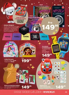 Eksempel på tilbudsavis Tilbudsavis fra butik Kvickly gyldig fra 05/12/2025 | Side: 49
