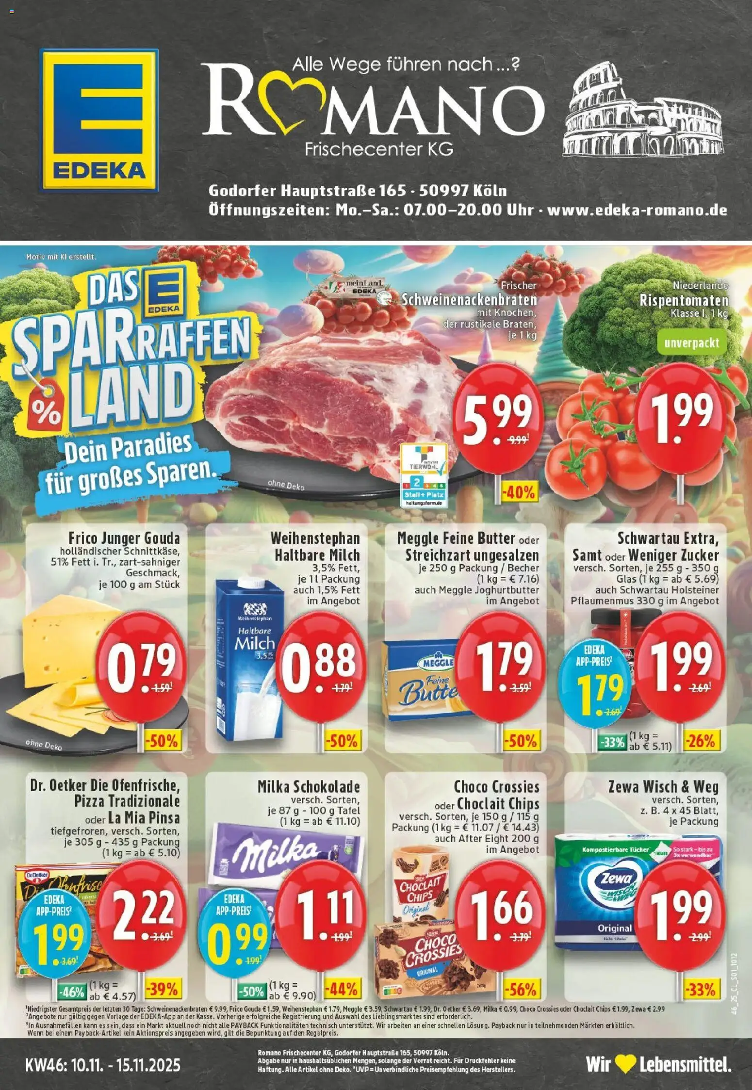 Vorschau von dem Prospekt des Geschäftes Edeka, gültig ab dem 10.11.2025