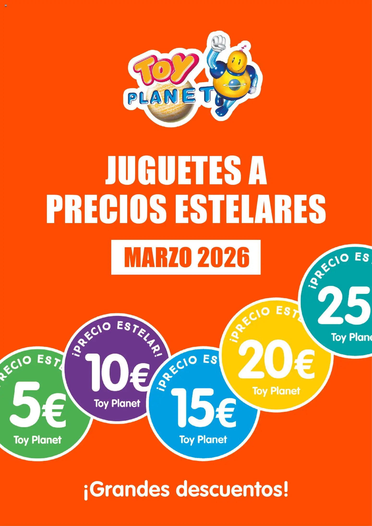 Vista previa del folleto de la tienda Toy Planet válido desde el 02/03/2026 - Juguetes