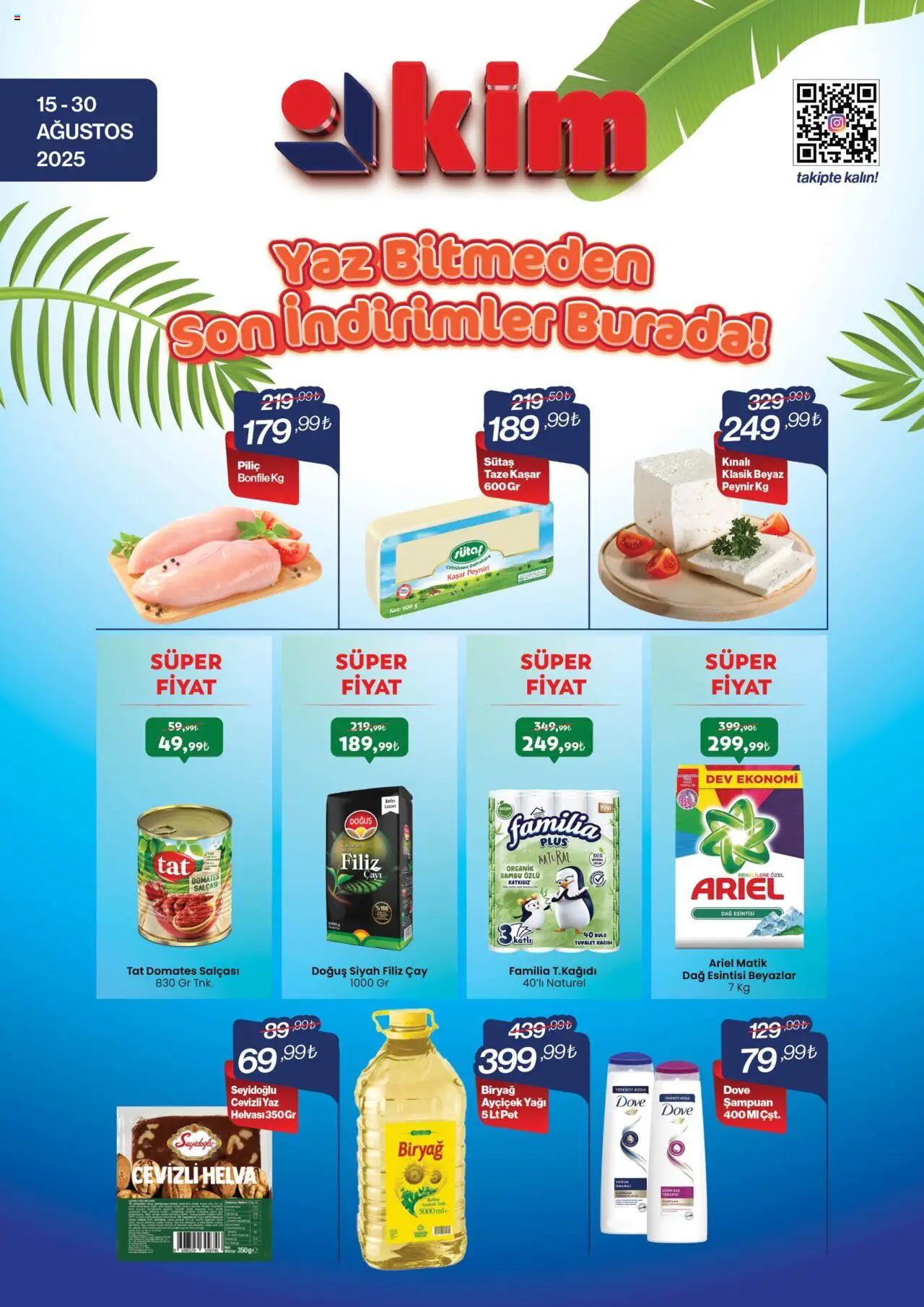 Kim Market Katalog - Marmara Insert (15 Ağustos 2025) > Broşür, Indirim - Sayfa numarası 1