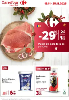 Previzualizarea de cataloage: Carrefour Catalog - Market valabil de la 19.11.2025