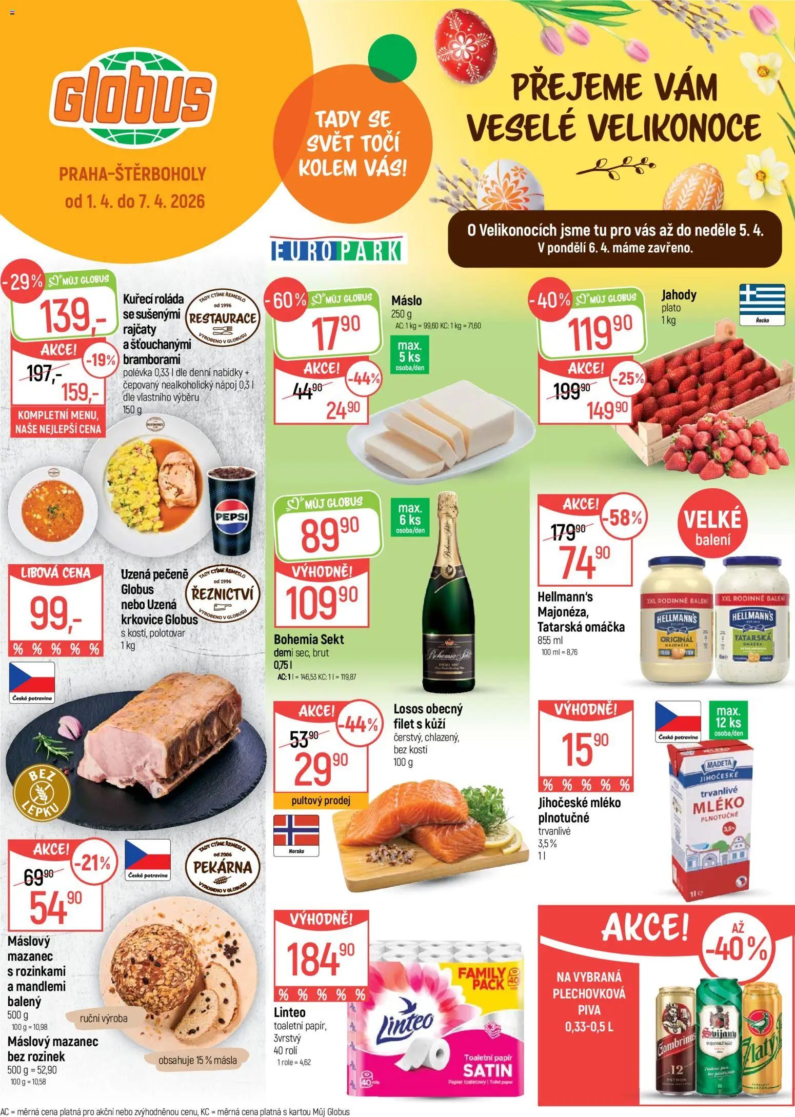 Náhled nabídky: Globus Globus leták - Praha-Štěrboholy platný od 01.04.2026