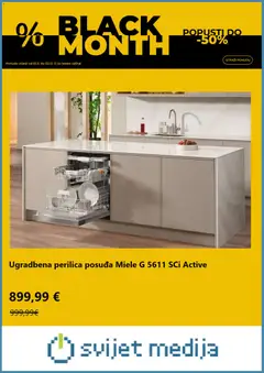 Pregled letka Black Friday trgovine Svijet medija vrijedi od 03.11.2025 | Stranica: 6